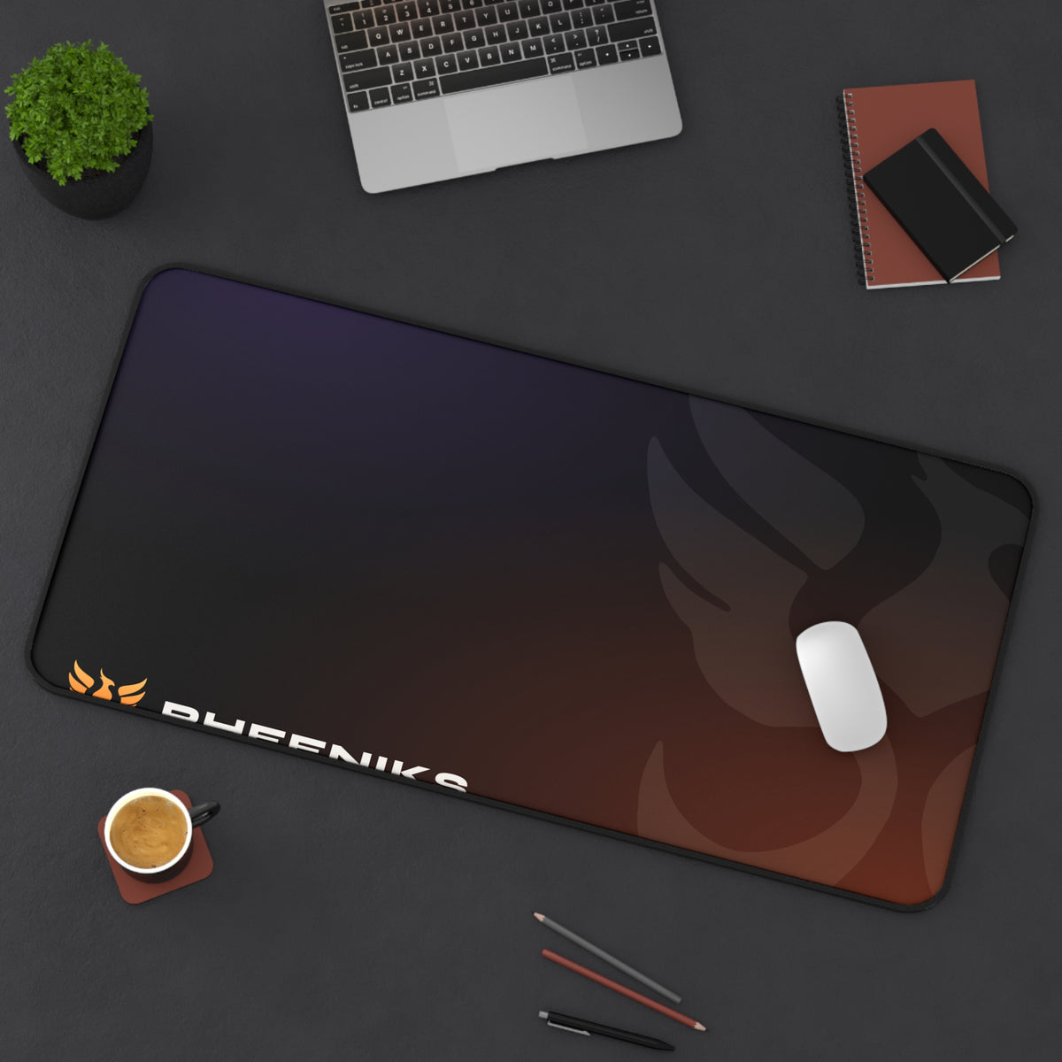 PHEENIKS Desk Mat, product mockup