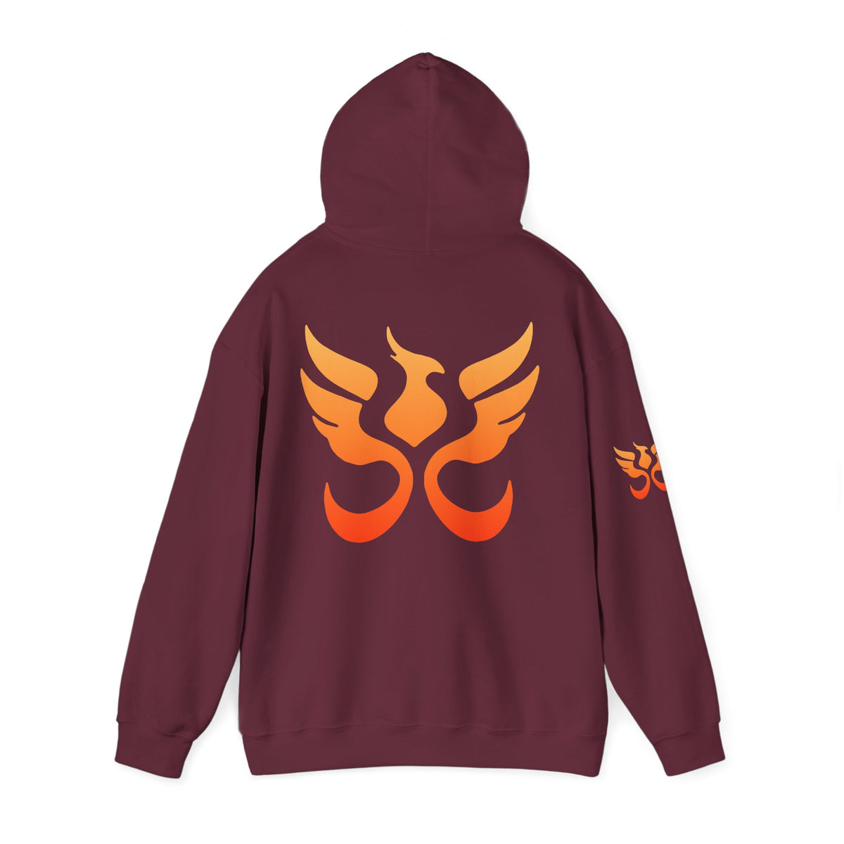 Phoenix Sigil Hoodie by PHEENIKS, product mockup