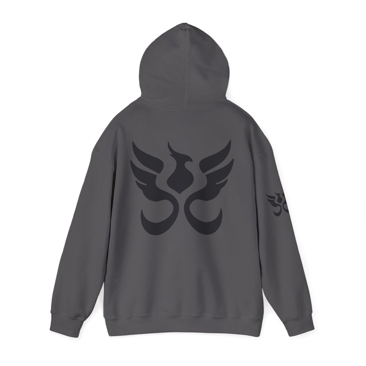 Phoenix Sigil Hoodie by PHEENIKS, product mockup