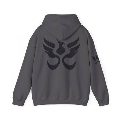 Phoenix Sigil Hoodie by PHEENIKS, product mockup