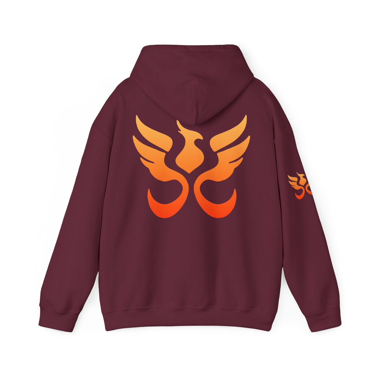 Phoenix Sigil Hoodie by PHEENIKS, product mockup