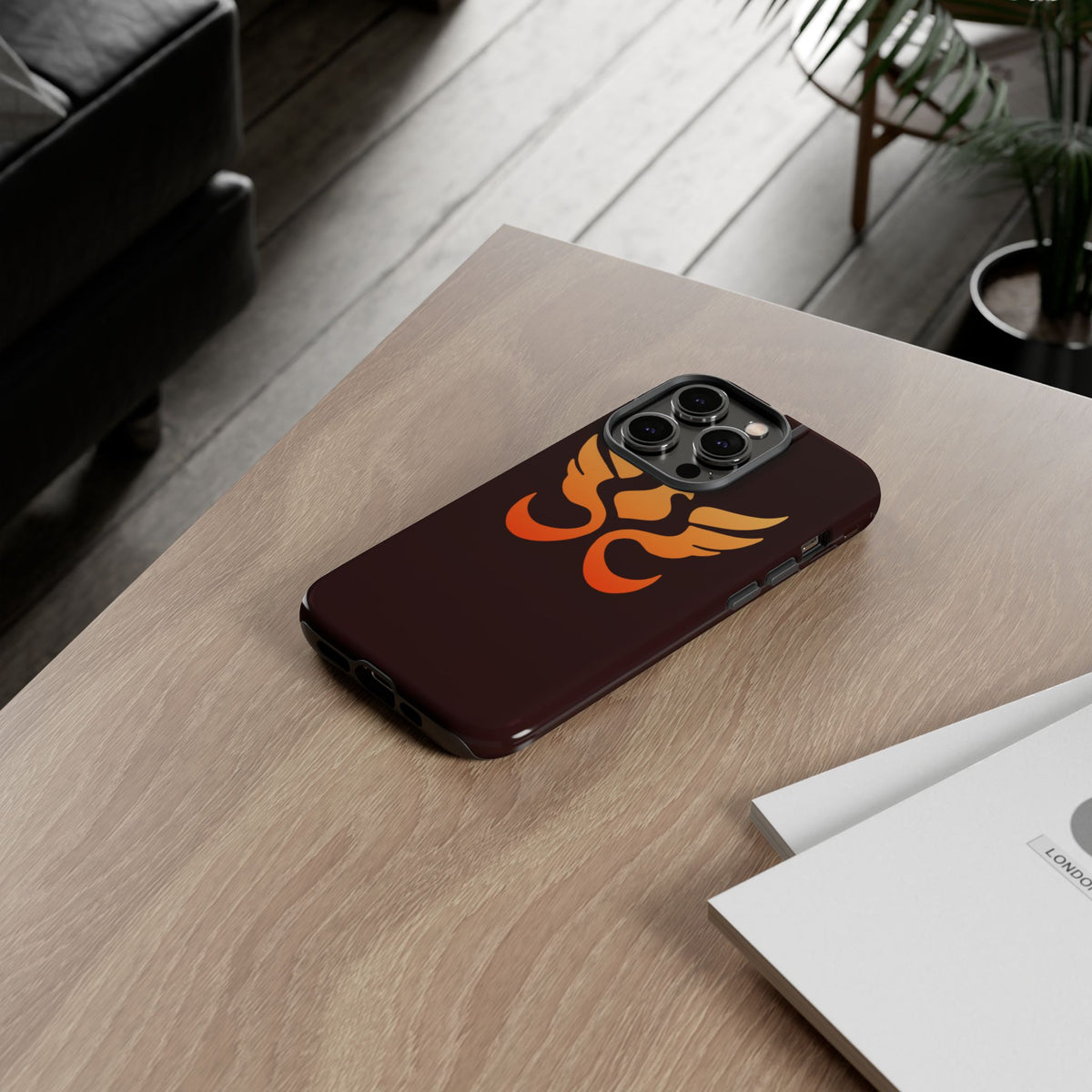 Ember Phoenix Tough Phone Case by PHEENIKS, product mockup