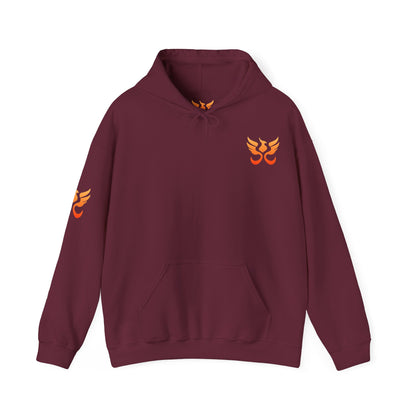 Phoenix Sigil Hoodie by PHEENIKS, product mockup