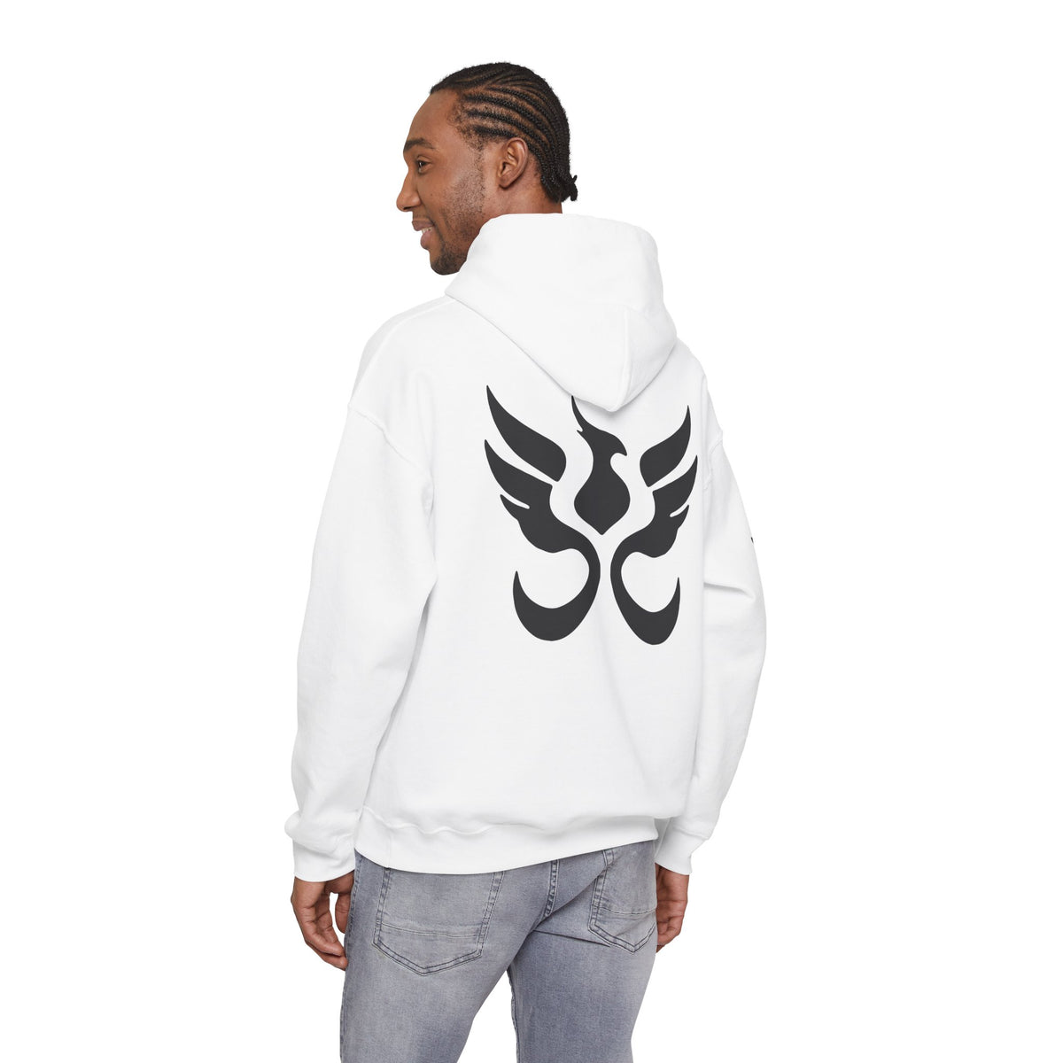 Phoenix Sigil Hoodie by PHEENIKS, product mockup