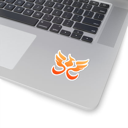 Ember Phoenix Sticker by PHEENIKS, product mockup