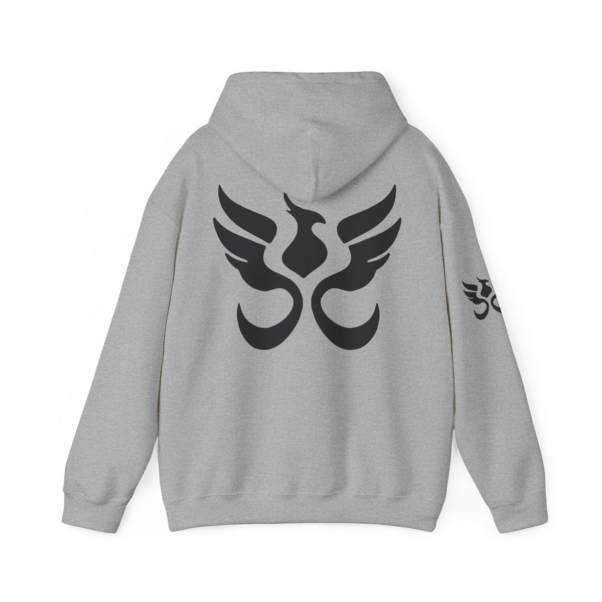 Phoenix Sigil Hoodie by PHEENIKS, product mockup