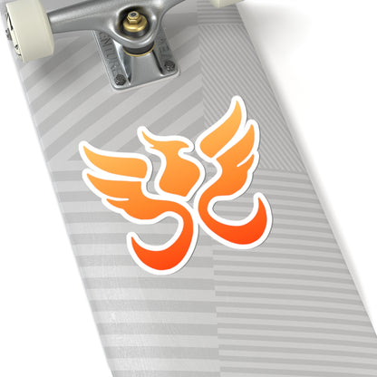 Ember Phoenix Sticker by PHEENIKS, product mockup