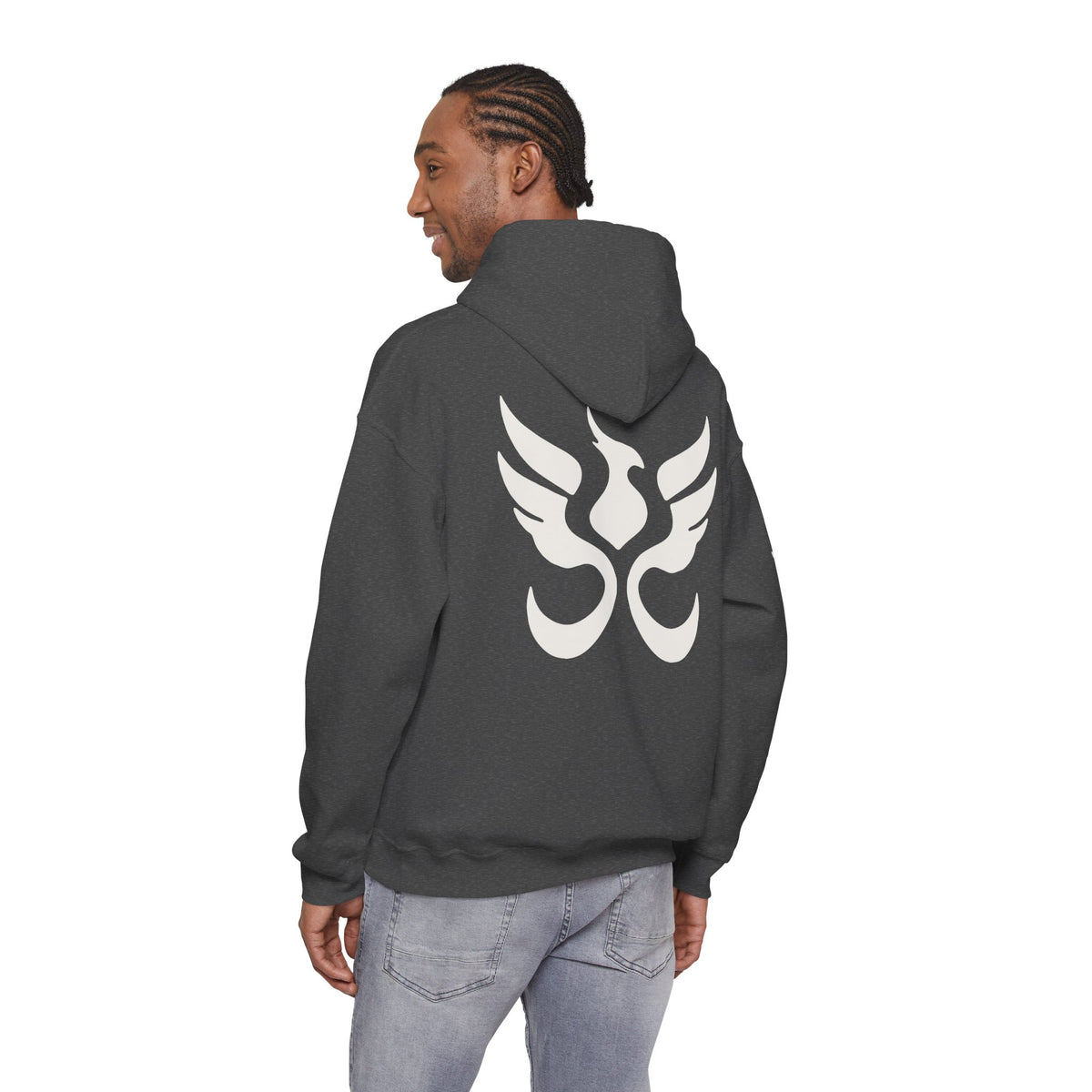Phoenix Sigil Hoodie by PHEENIKS, product mockup