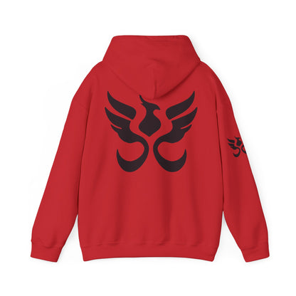 Phoenix Sigil Hoodie by PHEENIKS, product mockup