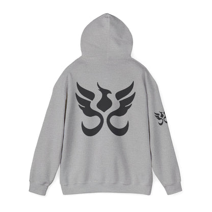 Phoenix Sigil Hoodie by PHEENIKS, product mockup