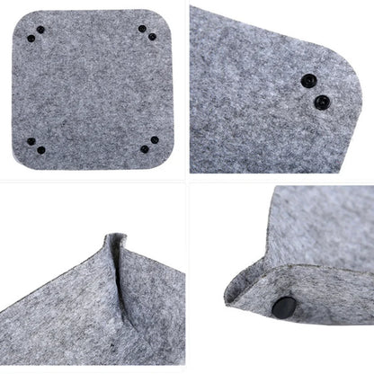 Felt Folding Square Dice Tray