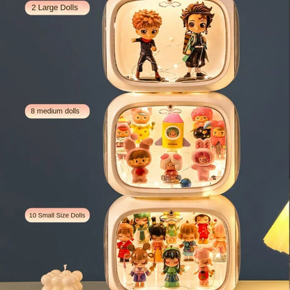 Cute Light Up House For Figures