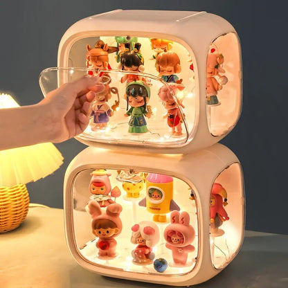 Cute Light Up House For Figures