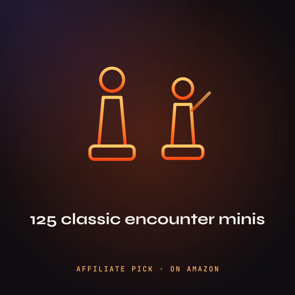 Classic Encounters: 125 Iconic Miniatures: PHEENIKS illustration (affiliate pick)