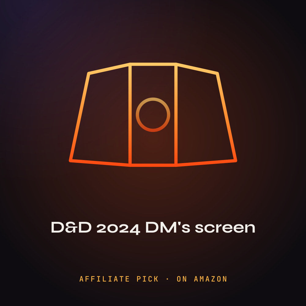 Dungeons & Dragons 2024 Dungeon Master's Screen: PHEENIKS illustration (affiliate pick)