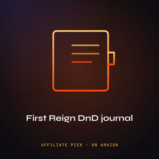 First Reign DnD Journal: PHEENIKS illustration (affiliate pick)